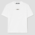 JACQUEMUS Le Tshirt Gros Grain - White