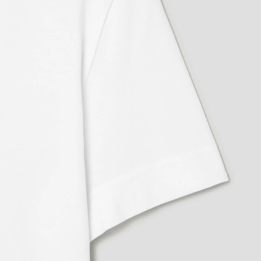 JACQUEMUS Le Tshirt Gros Grain - White