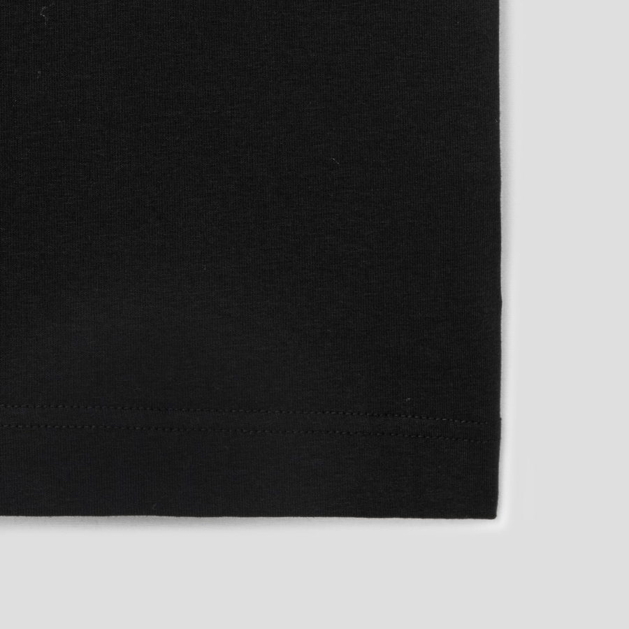 JACQUEMUS Le Tshirt Gros Grain - Black