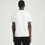 COS Regular Lightweight Brushed Cotton T-Shirt – White