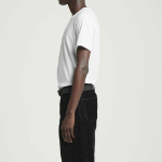 COS Regular Lightweight Brushed Cotton T-Shirt – White