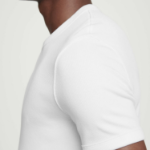 COS Slim Ribbed Cotton T-Shirt – White