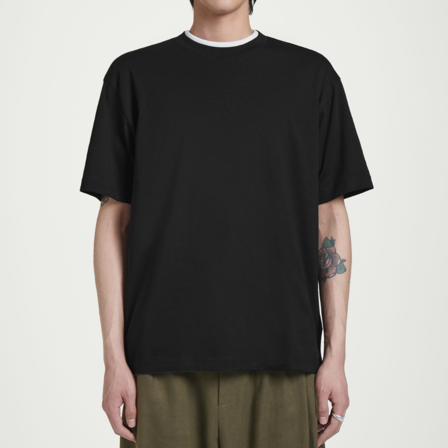 COS Oversized Cotton T-Shirt – Black