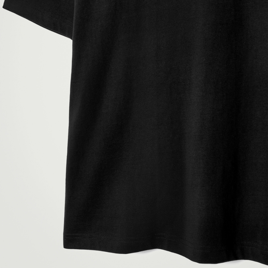COS Oversized Cotton T-Shirt – Black