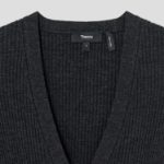 Theory Women Regal Wool Tipped Cardigan - New Pestle Mel/Lt Stucco