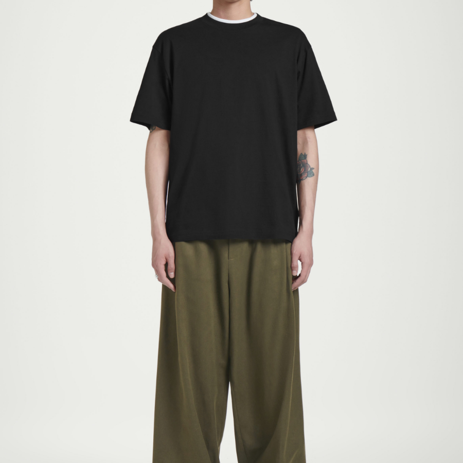 COS Oversized Cotton T-Shirt – Black