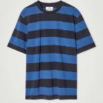 COS Relaxed Stripe T-Shirt – Blue