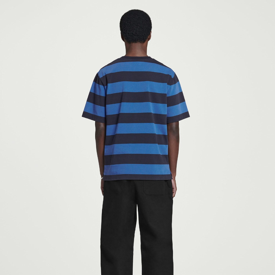 COS Relaxed Stripe T-Shirt – Blue