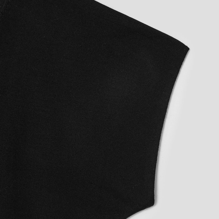 Theory Women Regal Wool Bat Wing Top - Black