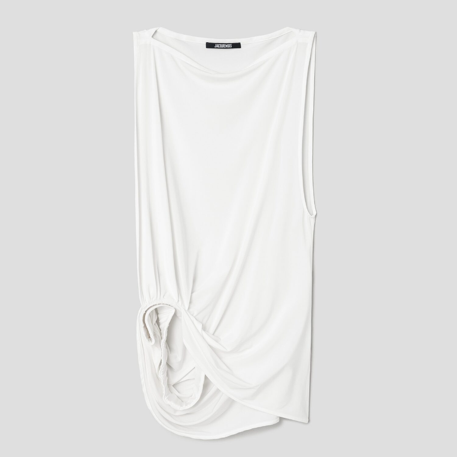 JACQUEMUS Le Haut Peplo - White