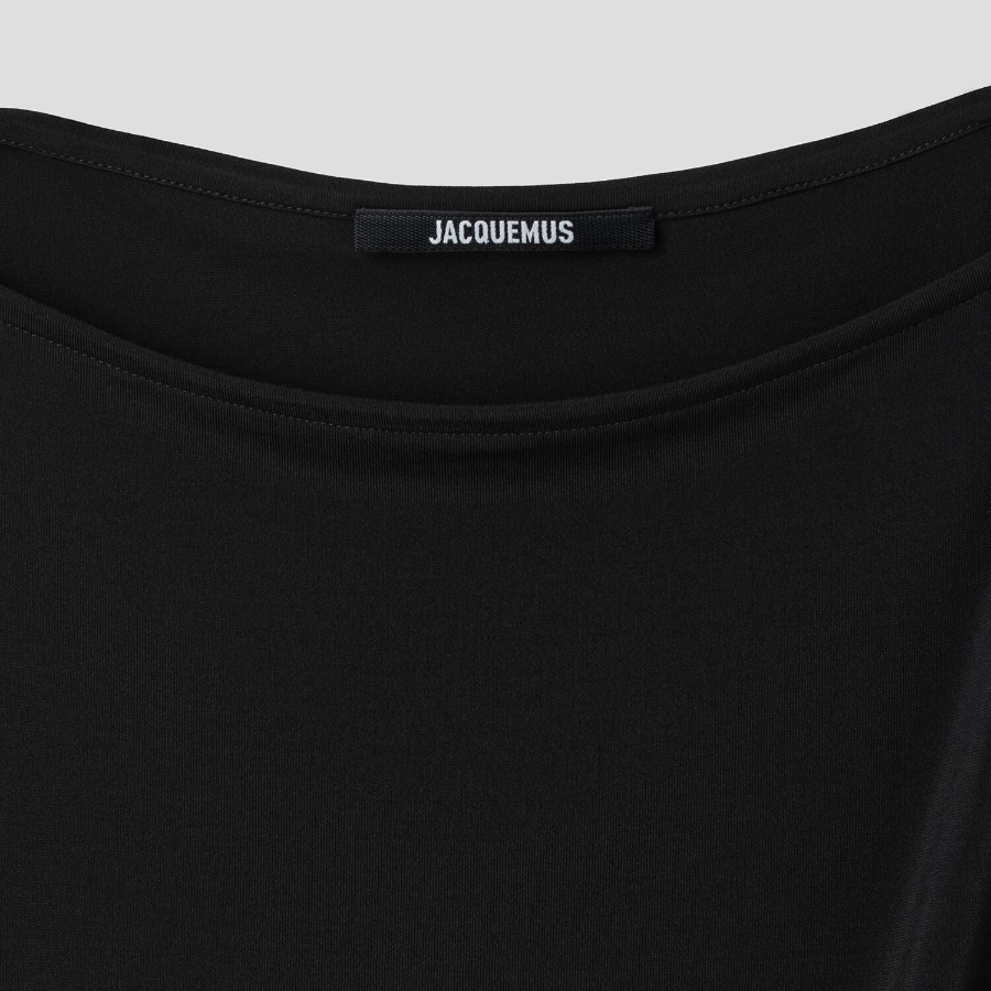 JACQUEMUS Le Haut Peplo - Black