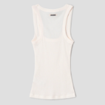 JACQUEMUS Le Debardeur Gros Grain - White
