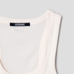 JACQUEMUS Le Debardeur Gros Grain - White