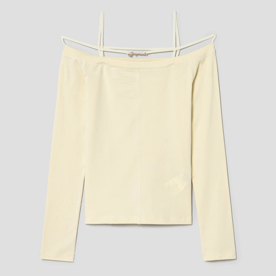 JACQUEMUS Le Tshirt Sierra - Yellow