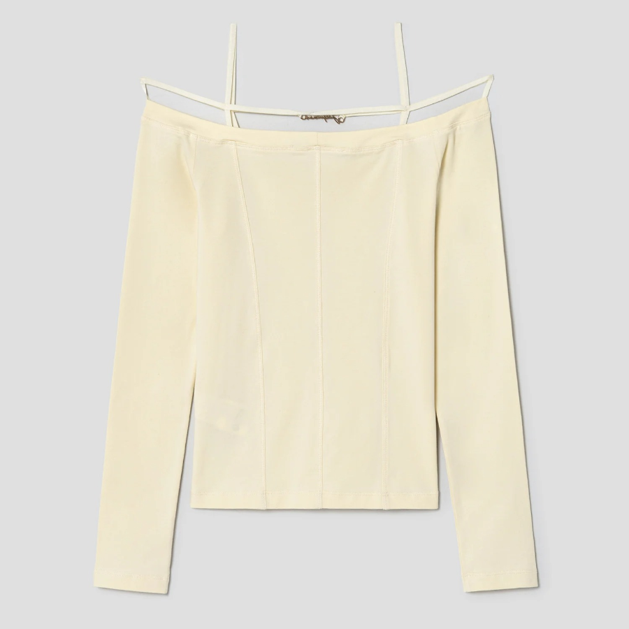 JACQUEMUS Le Tshirt Sierra - Yellow