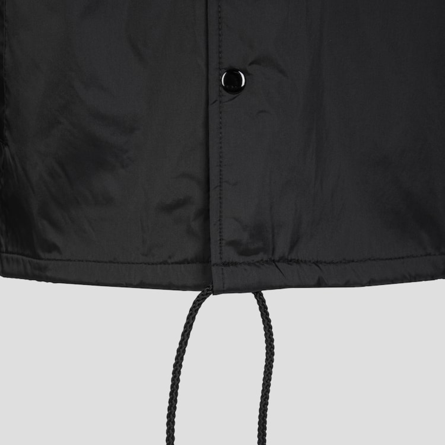 CDGCDGCDG (Unisex) Circle Logo Printed Coach Jacket — Black