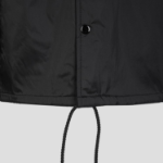 CDGCDGCDG (Unisex) Circle Logo Printed Coach Jacket — Black