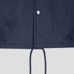 CDGCDGCDG (Unisex) Circle Logo Printed Coach Jacket — Navy