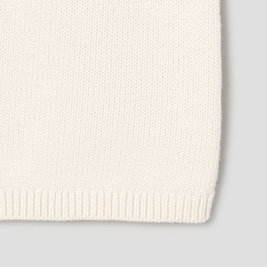 Theory Women Rounded Cotton Zip Up Vest - Natural