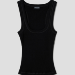 JACQUEMUS Le Debardeur Gros Grain - Black