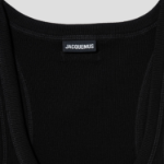 JACQUEMUS Le Debardeur Gros Grain - Black