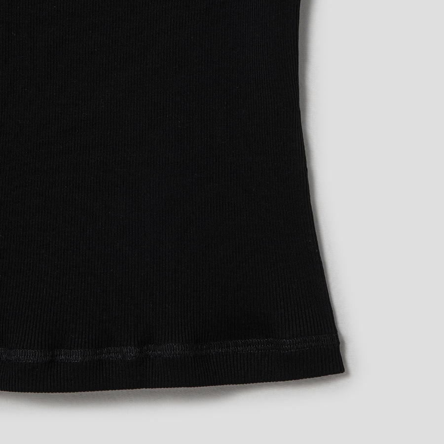 JACQUEMUS Le Debardeur Gros Grain - Black