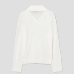 Theory Women Regal Wool Boy Polo - New Ivory