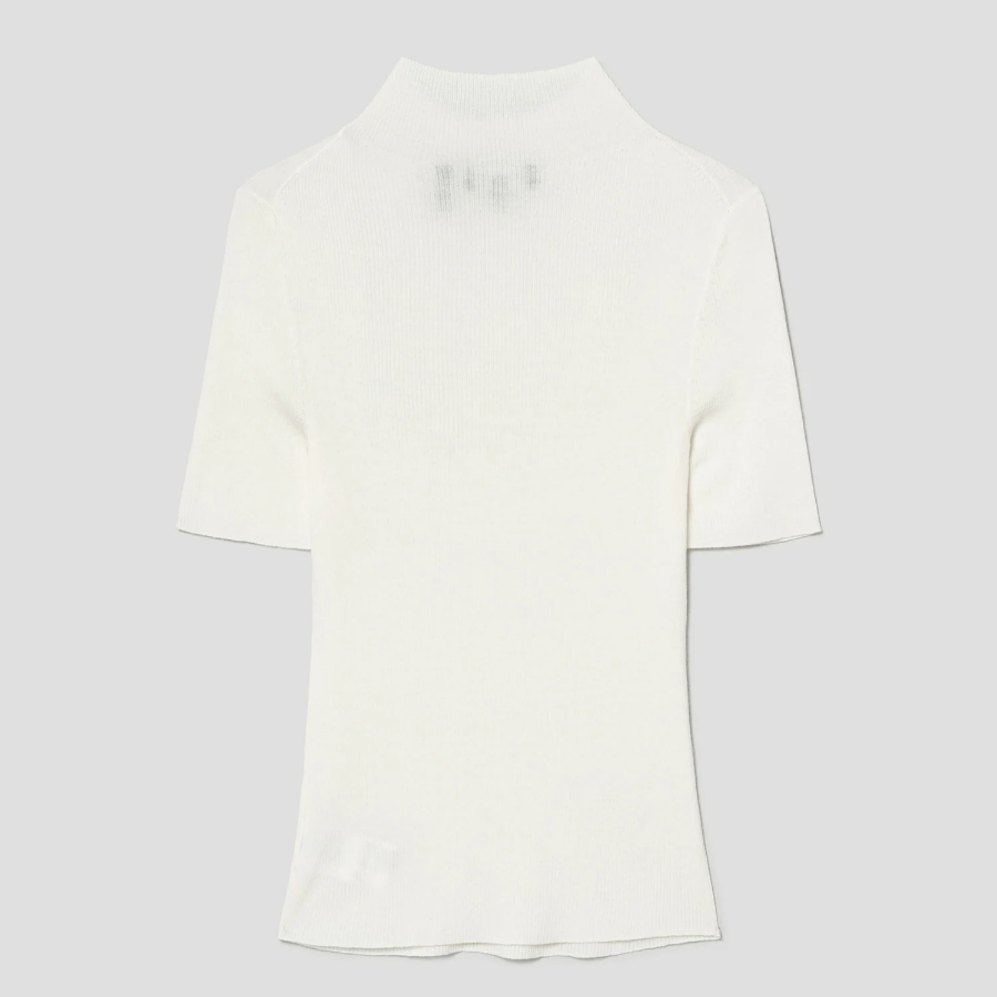 Theory Women Regal Merino Leenda Mockneck Pullover - New Ivory