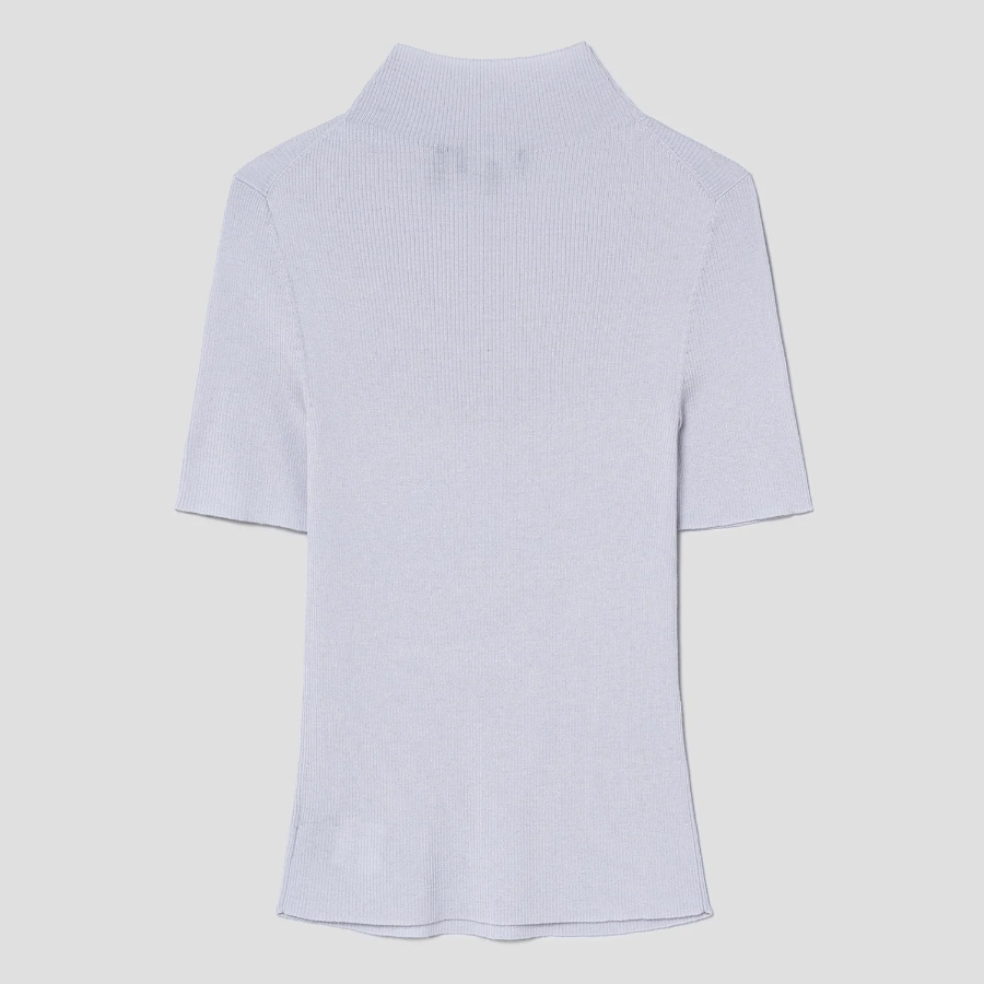 Theory Women Regal Merino Leenda Mockneck Pullover - Fog