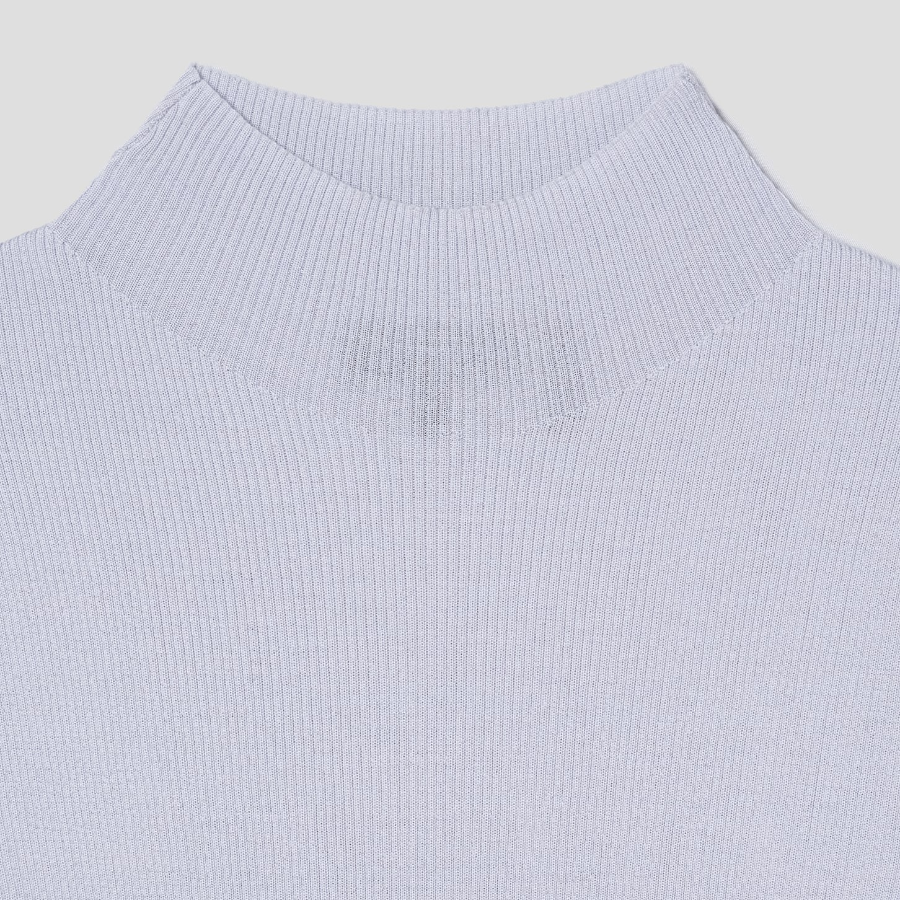 Theory Women Regal Merino Leenda Mockneck Pullover - Fog