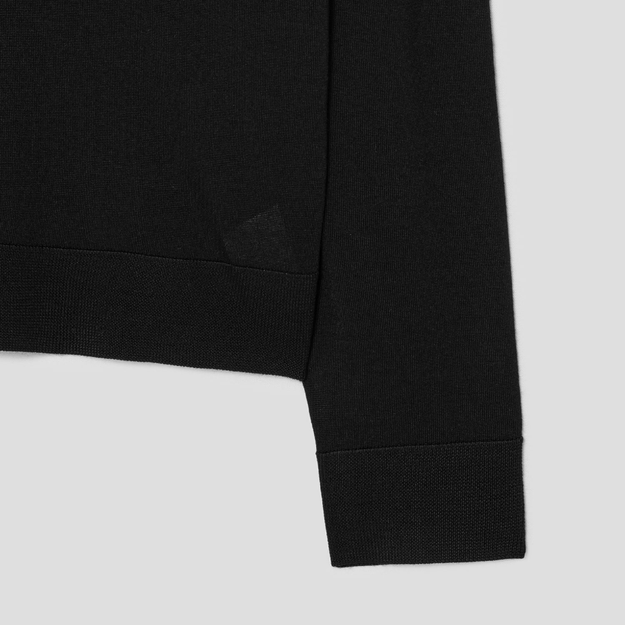 Theory Women Regal Wool Boy Polo - Black