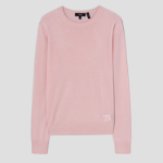 Theory Women Regal Wool Crew Neck Pullover - Blush