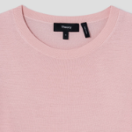 Theory Women Regal Wool Crew Neck Pullover - Blush