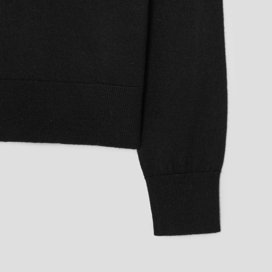 Theory Women Regal Wool Vneck Cardigan - Black