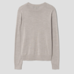 Theory Women Regal Wool Crew Neck Pullover - Pale Sand