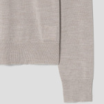 Theory Women Regal Wool Crew Neck Pullover - Pale Sand