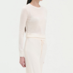 Theory Women Regal Wool Crew Neck Pullover - New Ivory