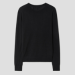 Theory Women Regal Wool Crew Neck Pullover - Black