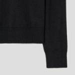 Theory Women Regal Wool Crew Neck Pullover - Black