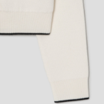 Theory Women Morton Wool Tweed Cardigan - White Multi