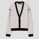 Theory Women Morton Wool Blanket Straight Cardigan - Ecru Heather