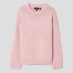 Theory Women Felted Wool Cash Oversized Pullover - Blush
