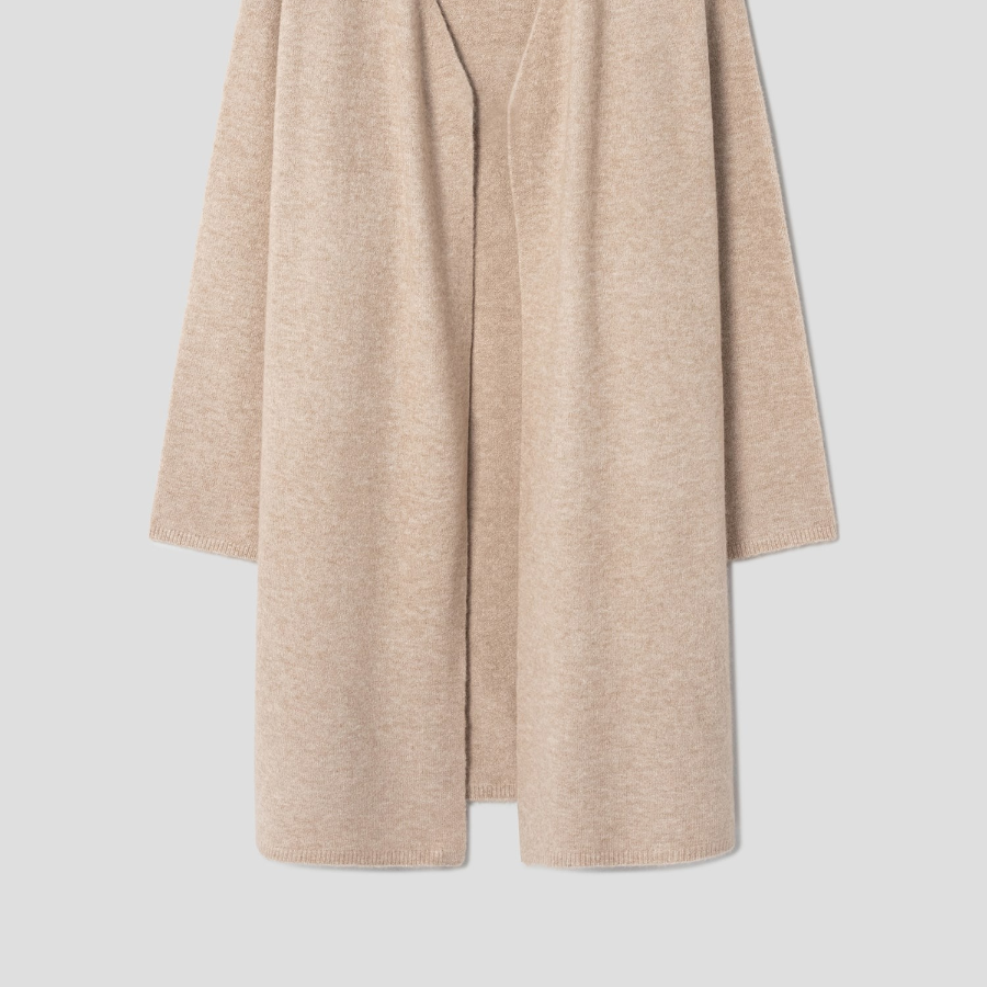 Theory Women Astor Wool Cardigan - Beige