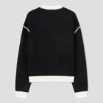 Theory Women Morton Wool Blanket Straight Cardigan - Black