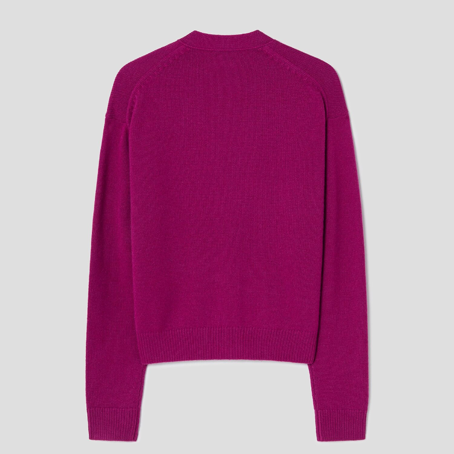 Theory Women Cashmere Long Sleeve Cardigan - Wildflower