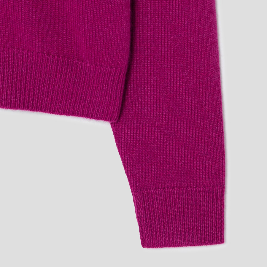 Theory Women Cashmere Long Sleeve Cardigan - Wildflower