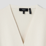Theory Women Felted Wool Cash Cardigan - Ivory
