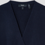 Theory Women Felted Wool Cash Cardigan - Dark Navy