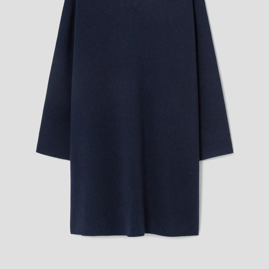 Theory Women Felted Wool Cash Cardigan - Dark Navy