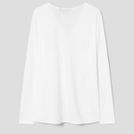 Theory Women Apex Cotton Relaxed Twist Top - White